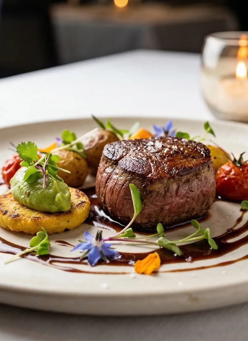 Restaurante de The Lounge Casino — cocina de autor, servicio en mesa, ambiente Zona T